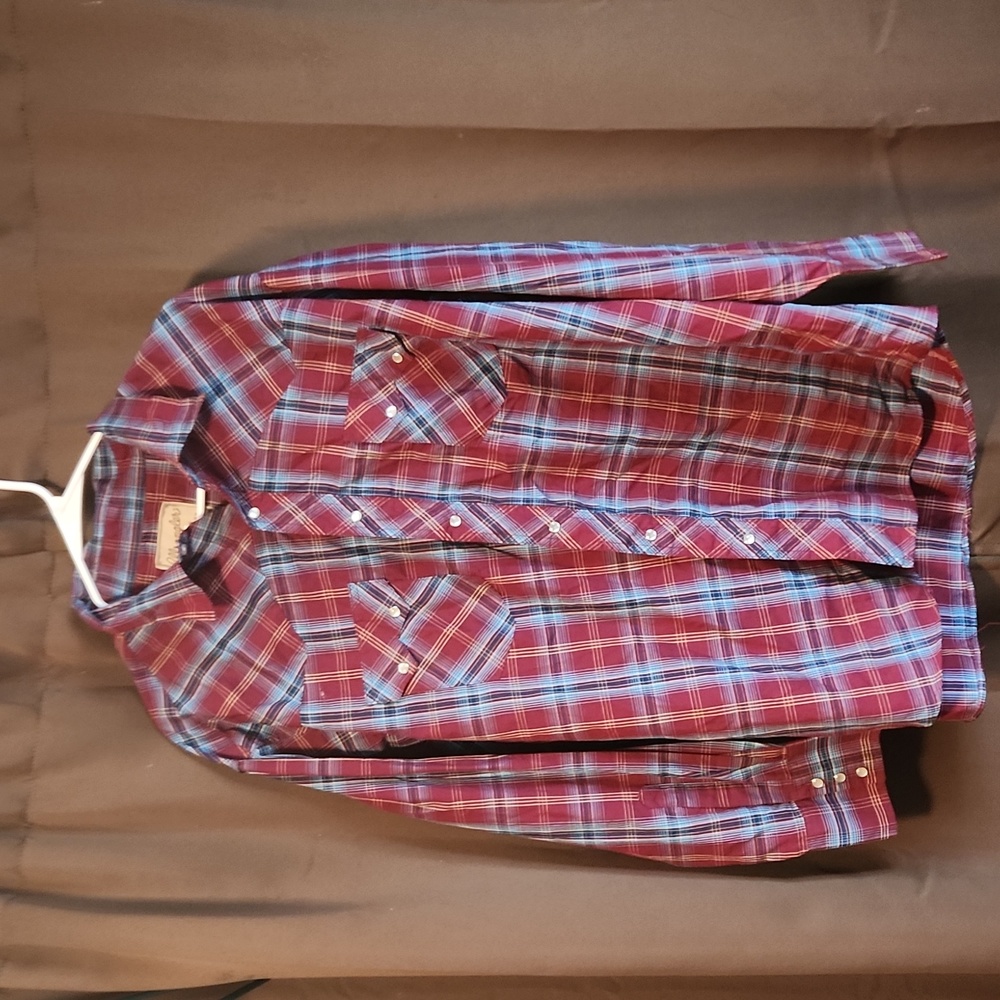 Wrangler mens long sleeve shirt